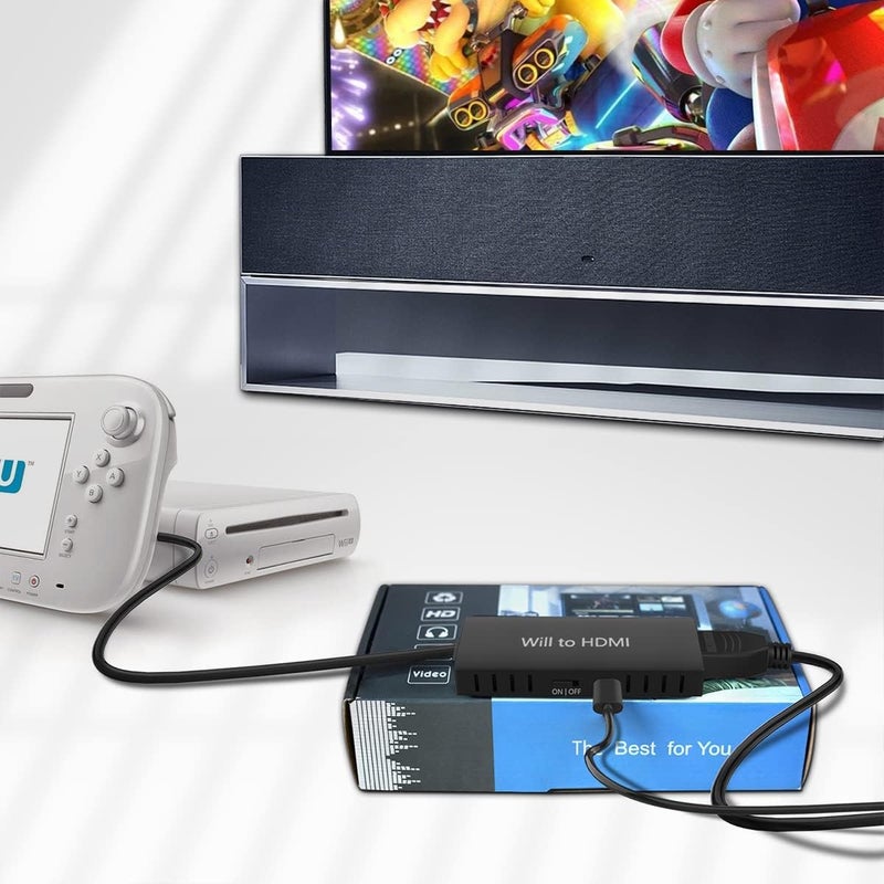 YDF Wii to HDMI Adapter - Convert 1080P/720P Ypbpr Signals to Digital HDMI for Nintendo Wii and U - Image 5